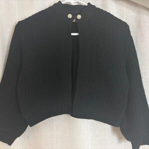 VINTAGE 1940s 1950s Koret Crop Knit Cardigan Sweater